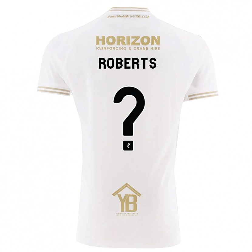 Danxen Mulher Camisola Ellie Roberts #0 Trigo Branco Alternativa 2026/27 Camisa