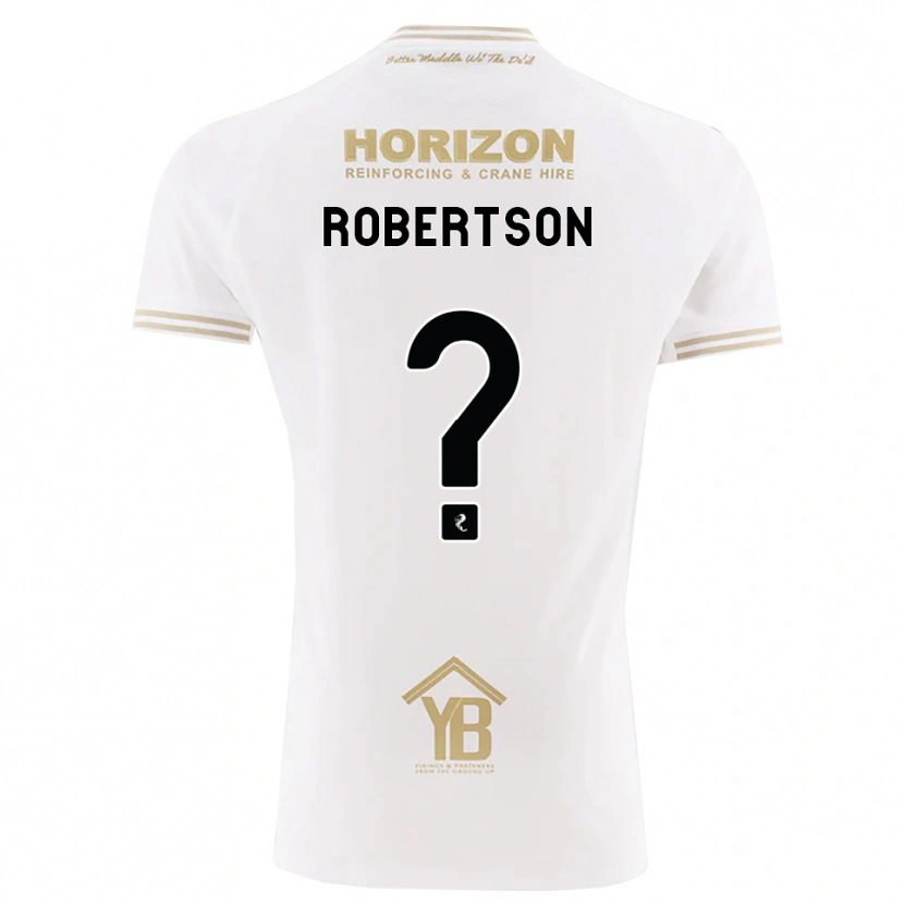 Danxen Mulher Camisola Erin Robertson #0 Trigo Branco Alternativa 2026/27 Camisa