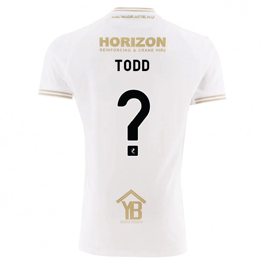 Danxen Mulher Camisola Shannon Todd #0 Trigo Branco Alternativa 2026/27 Camisa