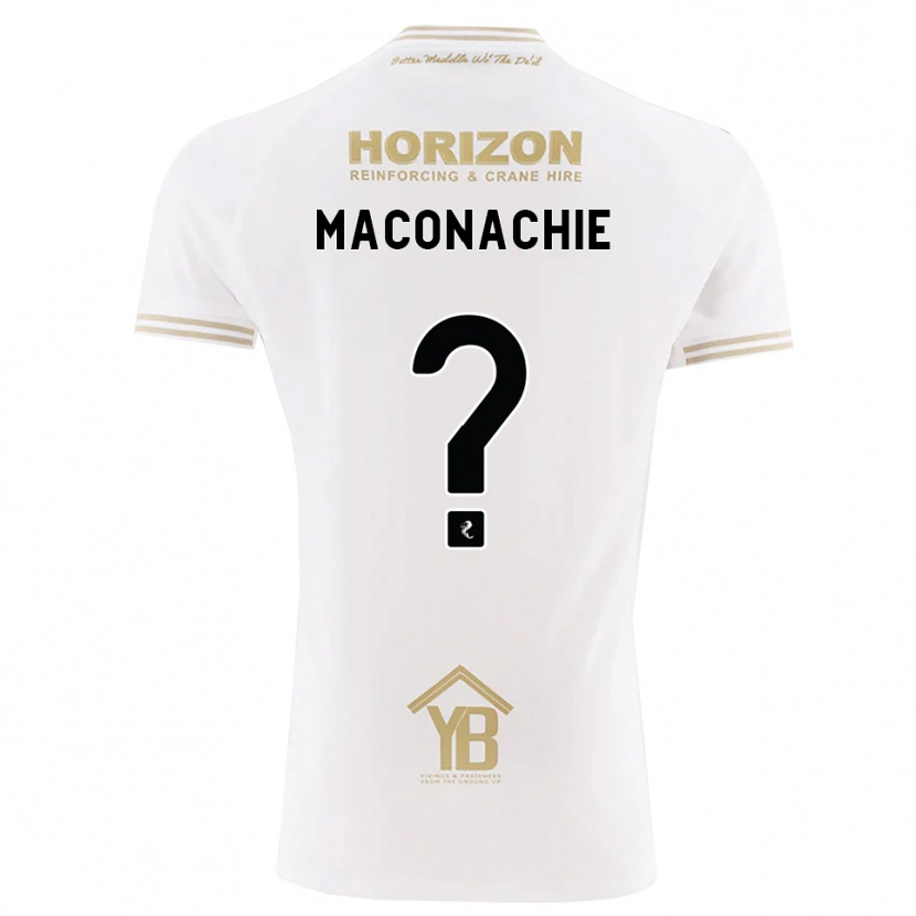 Danxen Mulher Camisola Charlotte Maconachie #0 Trigo Branco Alternativa 2026/27 Camisa