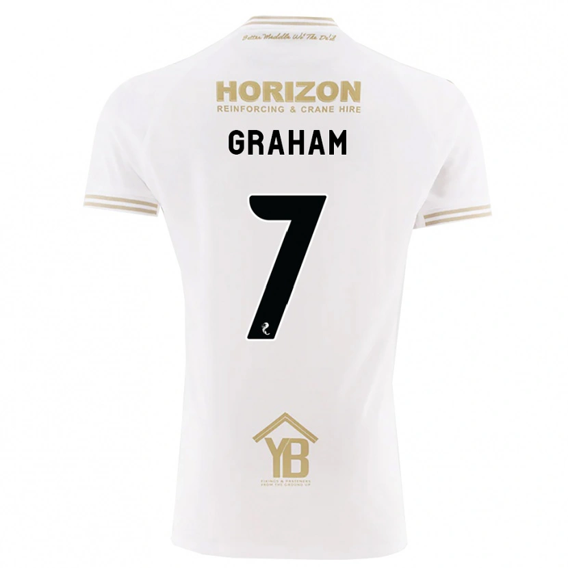 Danxen Mulher Camisola Brian Graham #7 Trigo Branco Alternativa 2026/27 Camisa