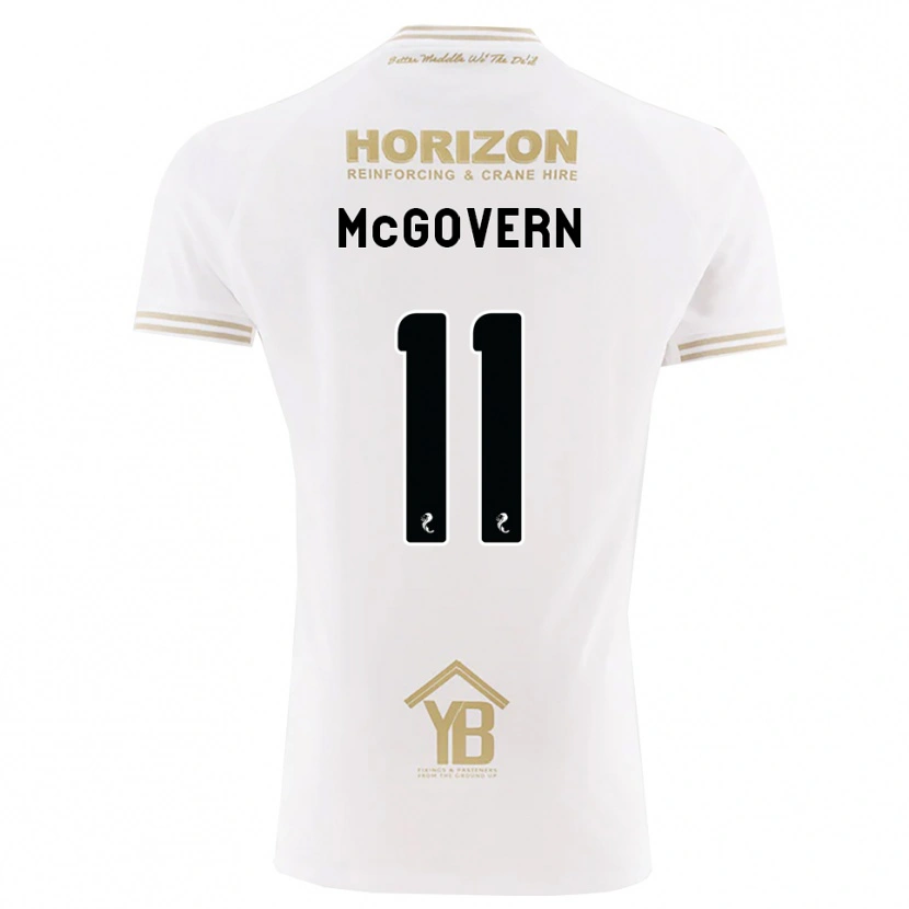 Danxen Mulher Camisola Paul Mcgovern #11 Trigo Branco Alternativa 2026/27 Camisa