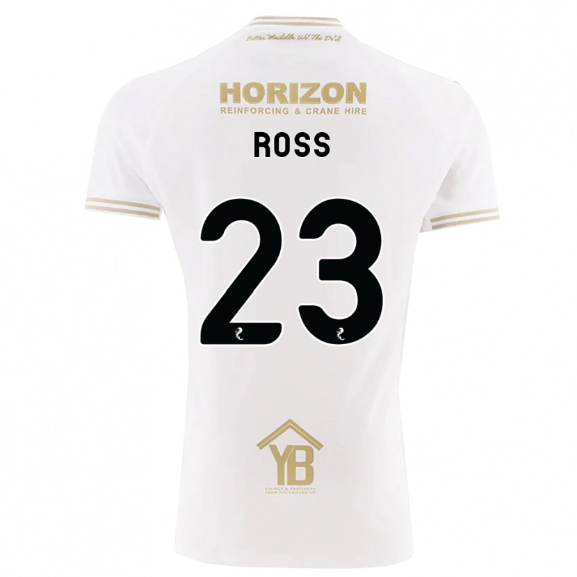 Danxen Mulher Camisola Ethan Ross #23 Trigo Branco Alternativa 2026/27 Camisa