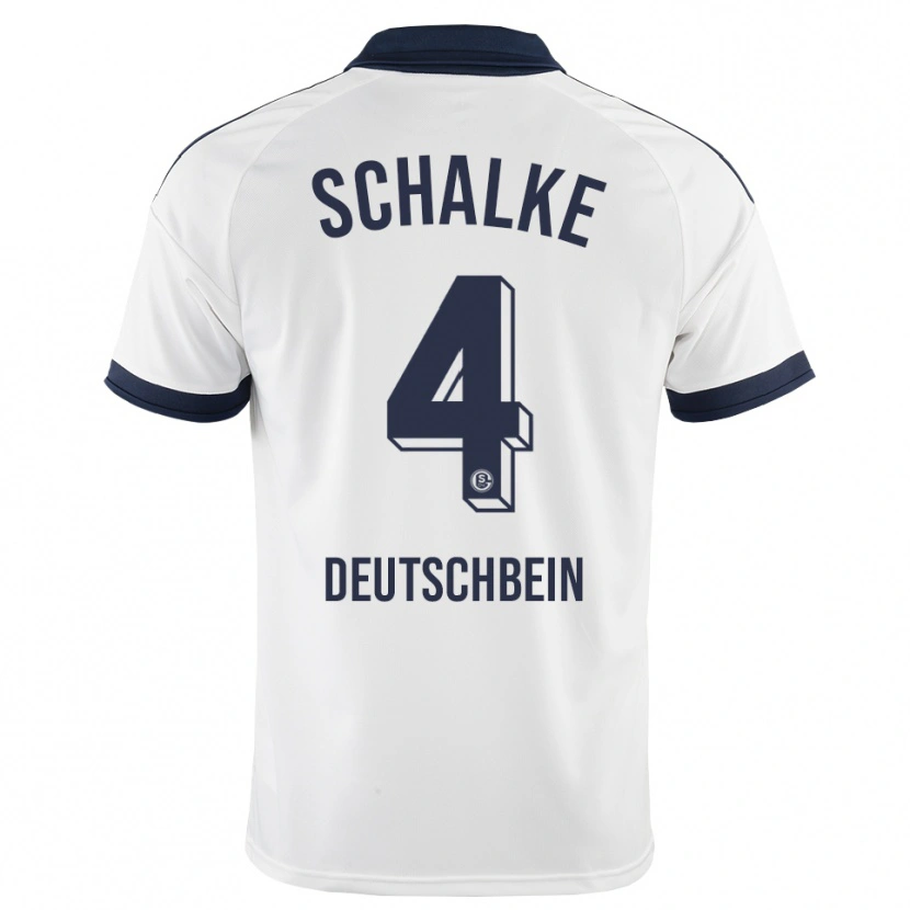 Danxen Mulher Camisola Lasse Deutschbein #4 Preto Branco Alternativa 2026/27 Camisa