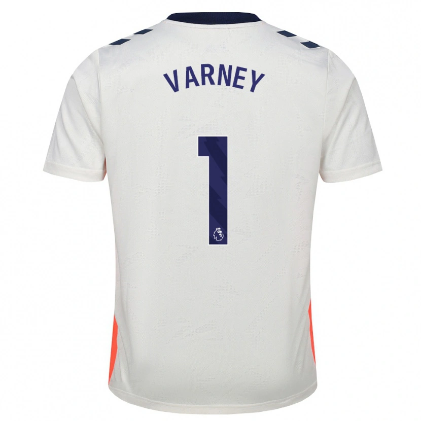 Danxen Mulher Camisola Oscar Varney #1 Branco Laranja Azul Real Alternativa 2026/27 Camisa