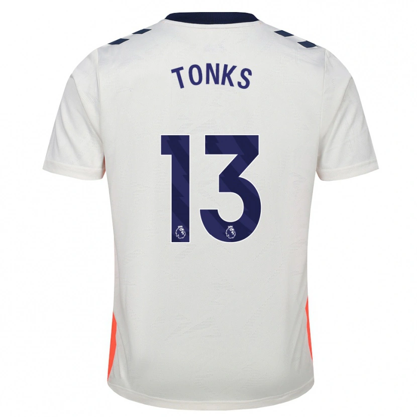Danxen Mulher Camisola Harrison Tonks #13 Branco Laranja Azul Real Alternativa 2026/27 Camisa