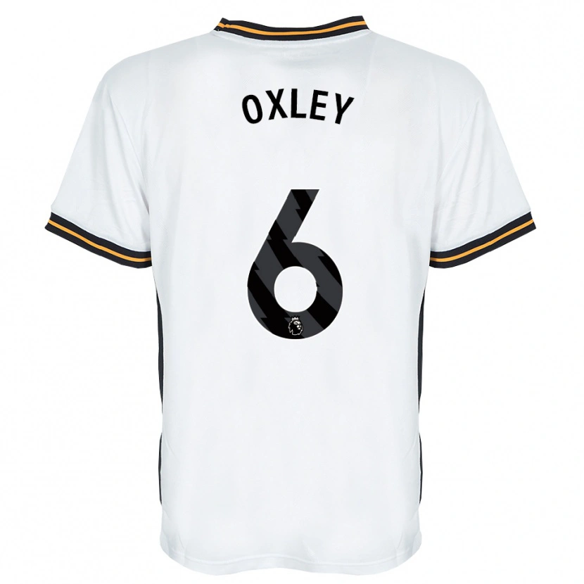 Danxen Mulher Camisola Tilly Oxley #6 Branco Laranja Preto Alternativa 2026/27 Camisa