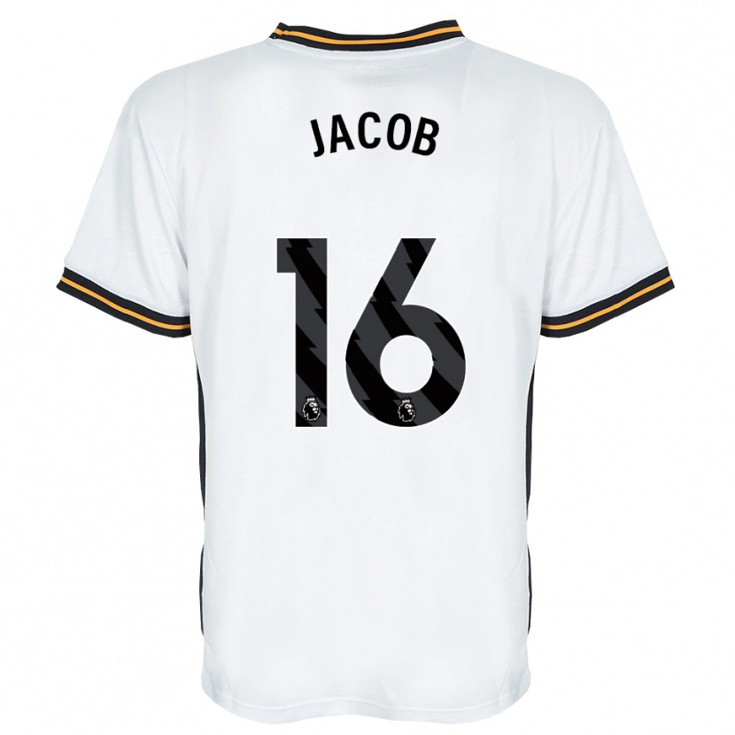 Danxen Mulher Camisola Matty Jacob #16 Branco Laranja Preto Alternativa 2026/27 Camisa