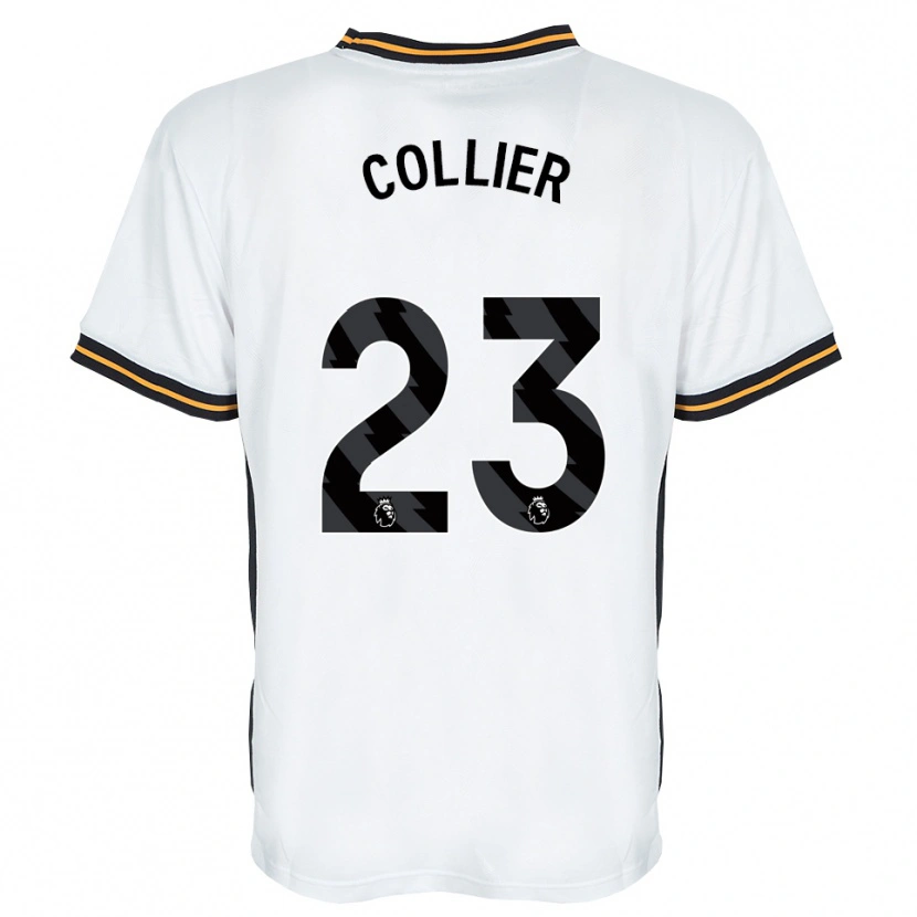Danxen Mulher Camisola Holly Johnson-Collier #23 Branco Laranja Preto Alternativa 2026/27 Camisa