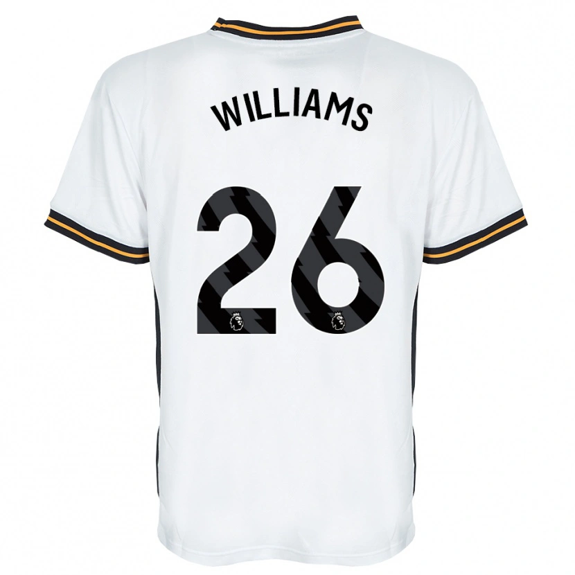 Danxen Mulher Camisola Annabel Williams #26 Branco Laranja Preto Alternativa 2026/27 Camisa