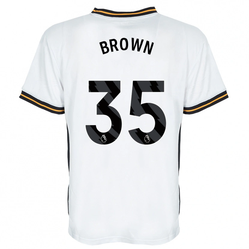 Danxen Mulher Camisola Pharrell Brown #35 Branco Laranja Preto Alternativa 2026/27 Camisa