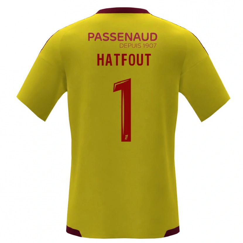 Danxen Mulher Camisola Ewan Hatfout #1 Amarelo Vermelho Verde Alternativa 2026/27 Camisa