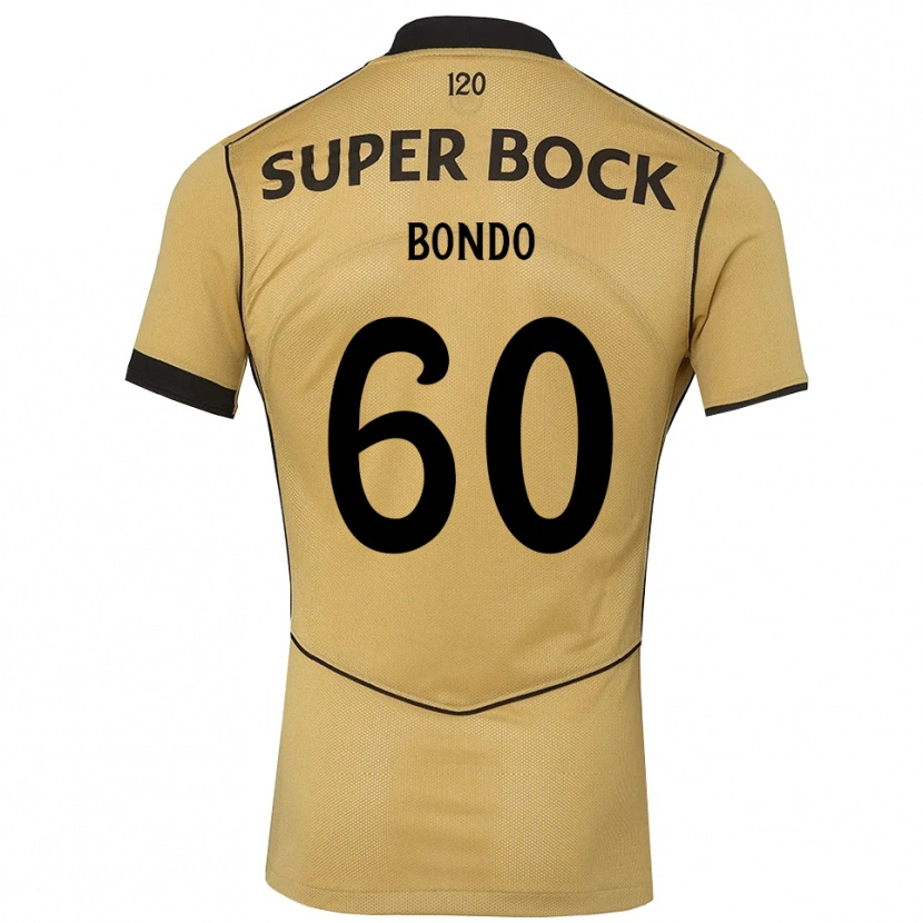 Danxen Mulher Camisola Pedro Bondo #60 Goldenrod Preto Alternativa 2026/27 Camisa
