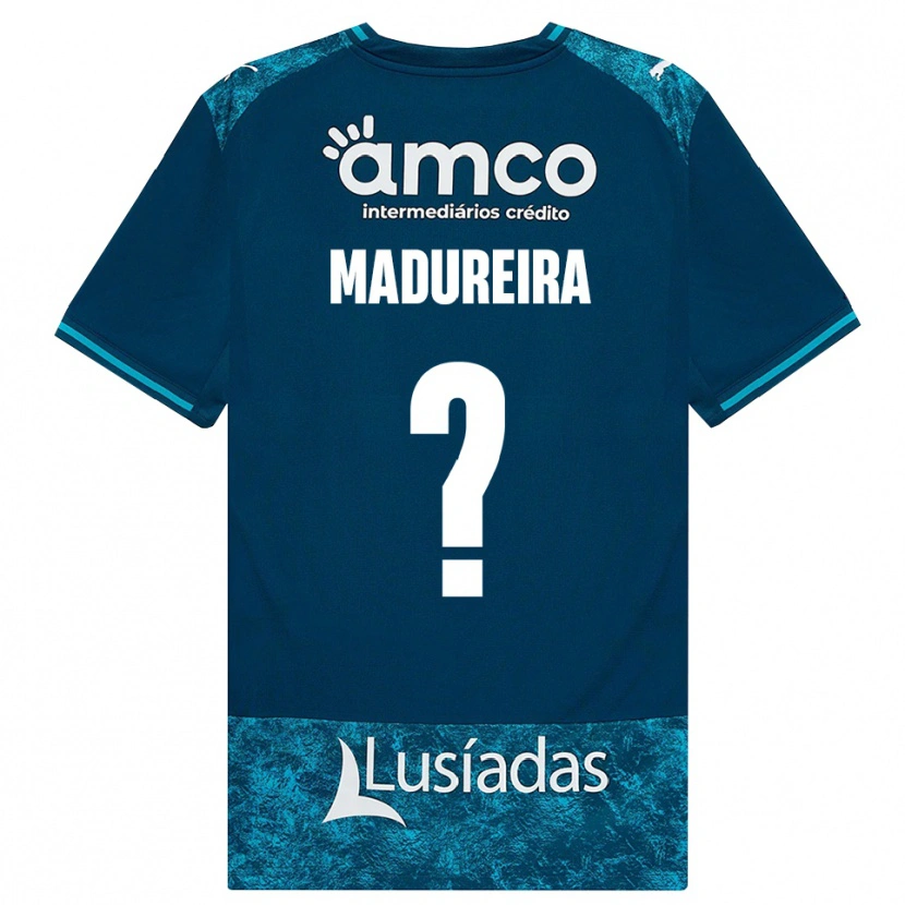 Danxen Mulher Camisola João Madureira #0 Darkslategray Mediumturquoise Alternativa 2026/27 Camisa