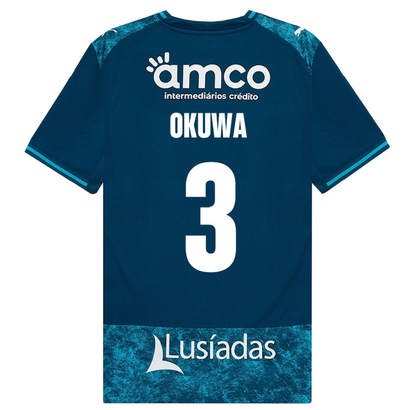 Danxen Mulher Camisola Temi Okuwa #3 Darkslategray Mediumturquoise Alternativa 2026/27 Camisa