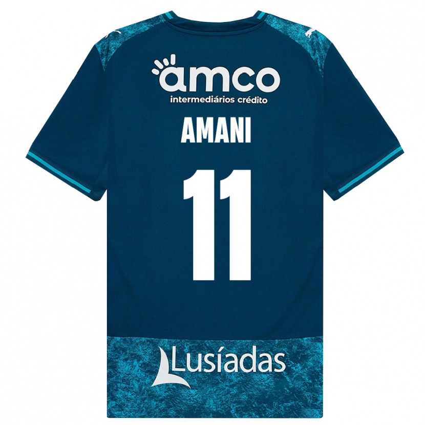 Danxen Mulher Camisola Jolina Amani #11 Darkslategray Mediumturquoise Alternativa 2026/27 Camisa