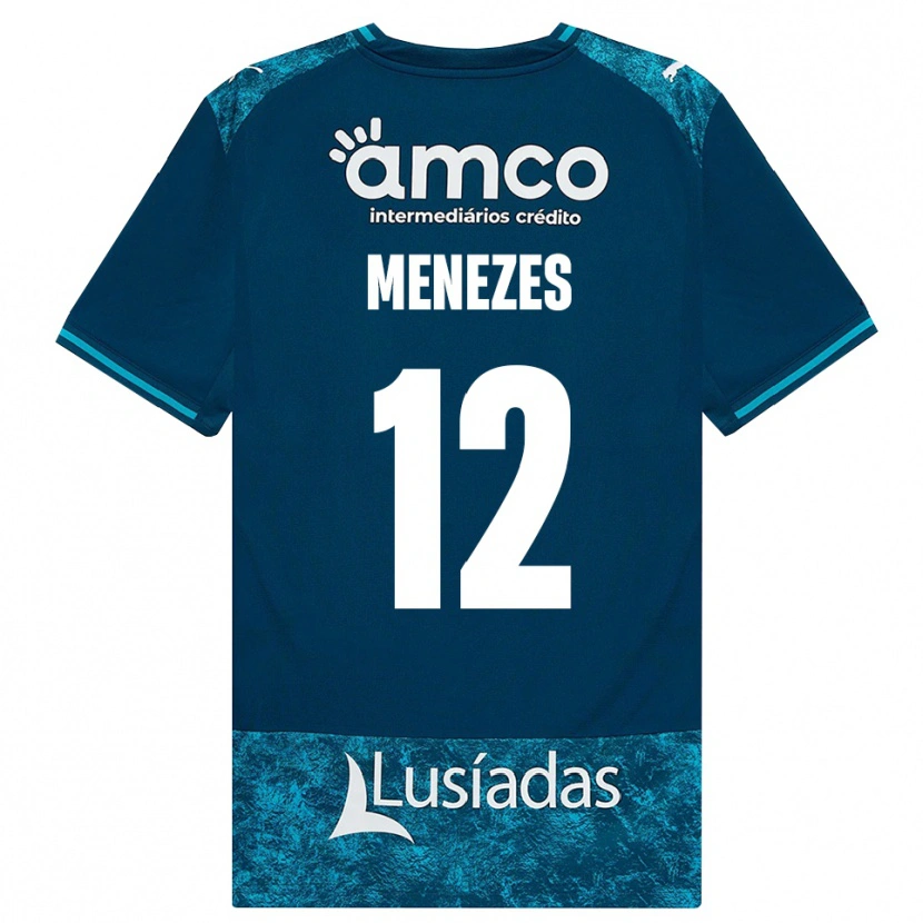 Danxen Mulher Camisola Gabriel Menezes #12 Darkslategray Mediumturquoise Alternativa 2026/27 Camisa