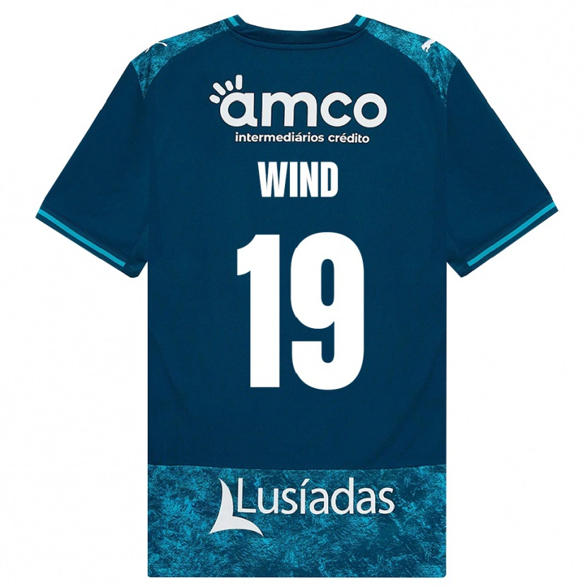 Danxen Mulher Camisola Jonas Wind #19 Darkslategray Mediumturquoise Alternativa 2026/27 Camisa