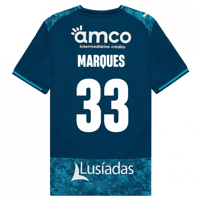 Danxen Mulher Camisola João Marques #33 Darkslategray Mediumturquoise Alternativa 2026/27 Camisa