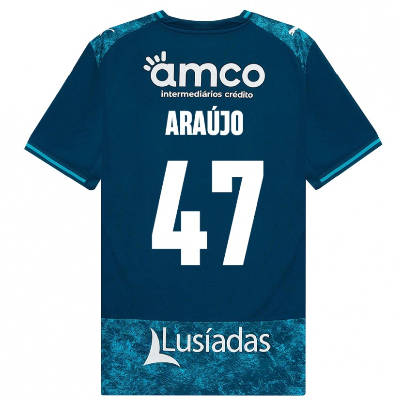 Danxen Mulher Camisola Matheus Araújo #47 Darkslategray Mediumturquoise Alternativa 2026/27 Camisa