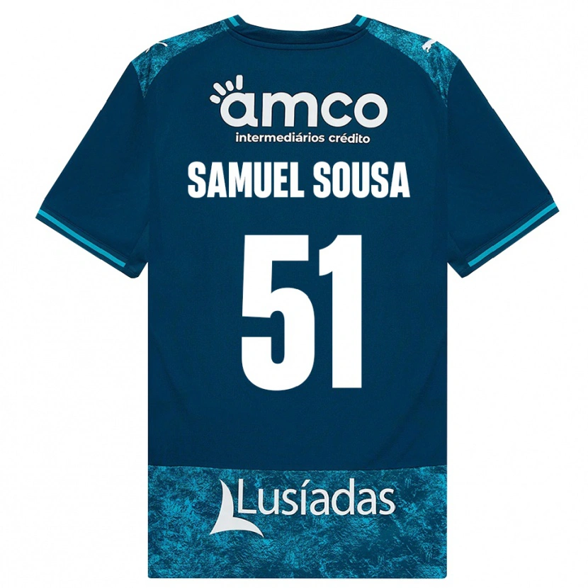 Danxen Mulher Camisola Samuel Sousa #51 Darkslategray Mediumturquoise Alternativa 2026/27 Camisa