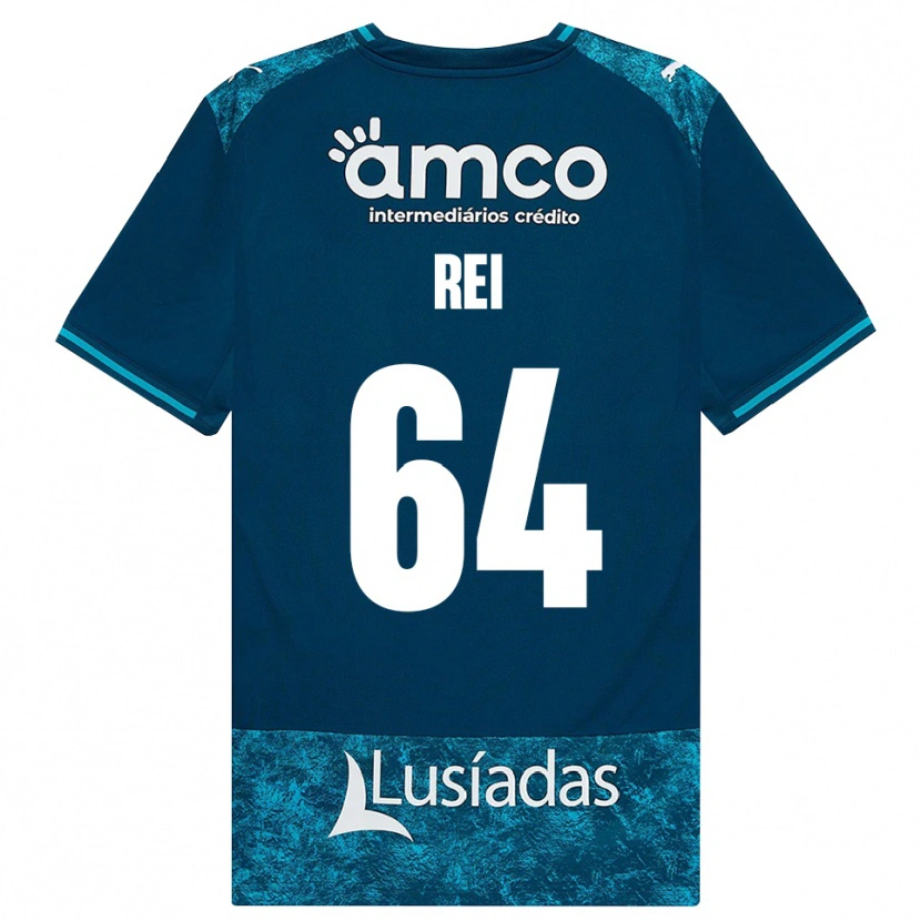 Danxen Mulher Camisola Ricardo Rei #64 Darkslategray Mediumturquoise Alternativa 2026/27 Camisa