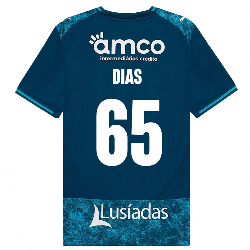 Danxen Mulher Camisola Leandro Dias #65 Darkslategray Mediumturquoise Alternativa 2026/27 Camisa