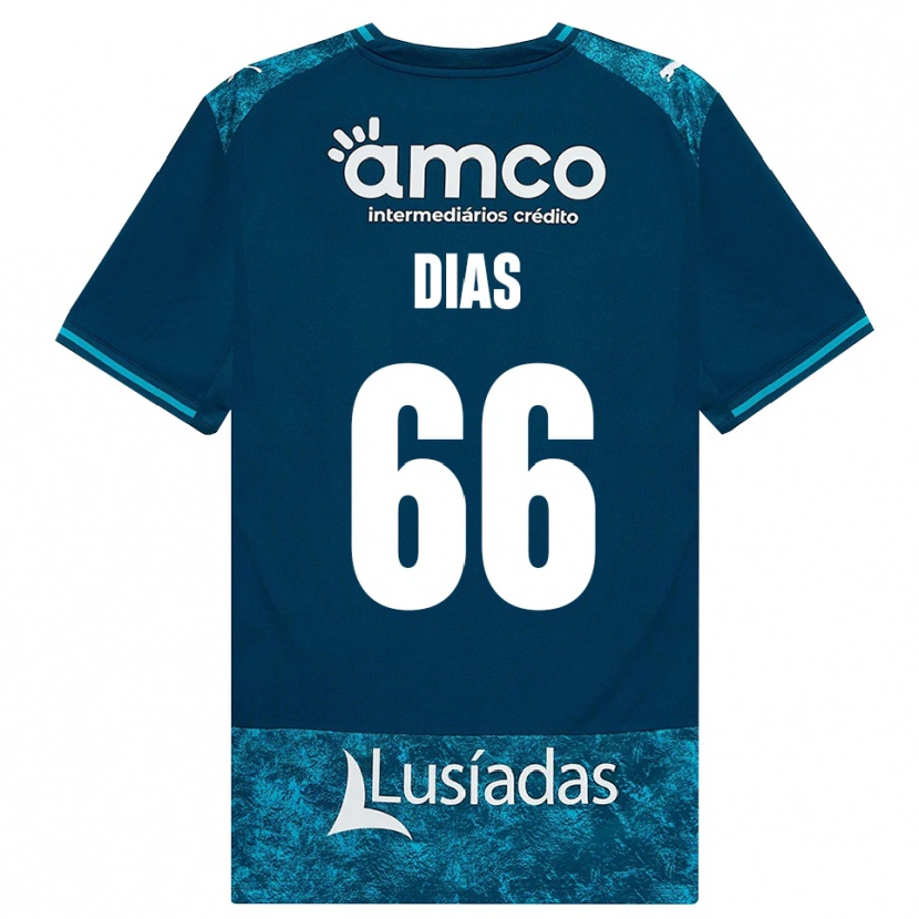 Danxen Mulher Camisola Gonçalo Dias #66 Darkslategray Mediumturquoise Alternativa 2026/27 Camisa