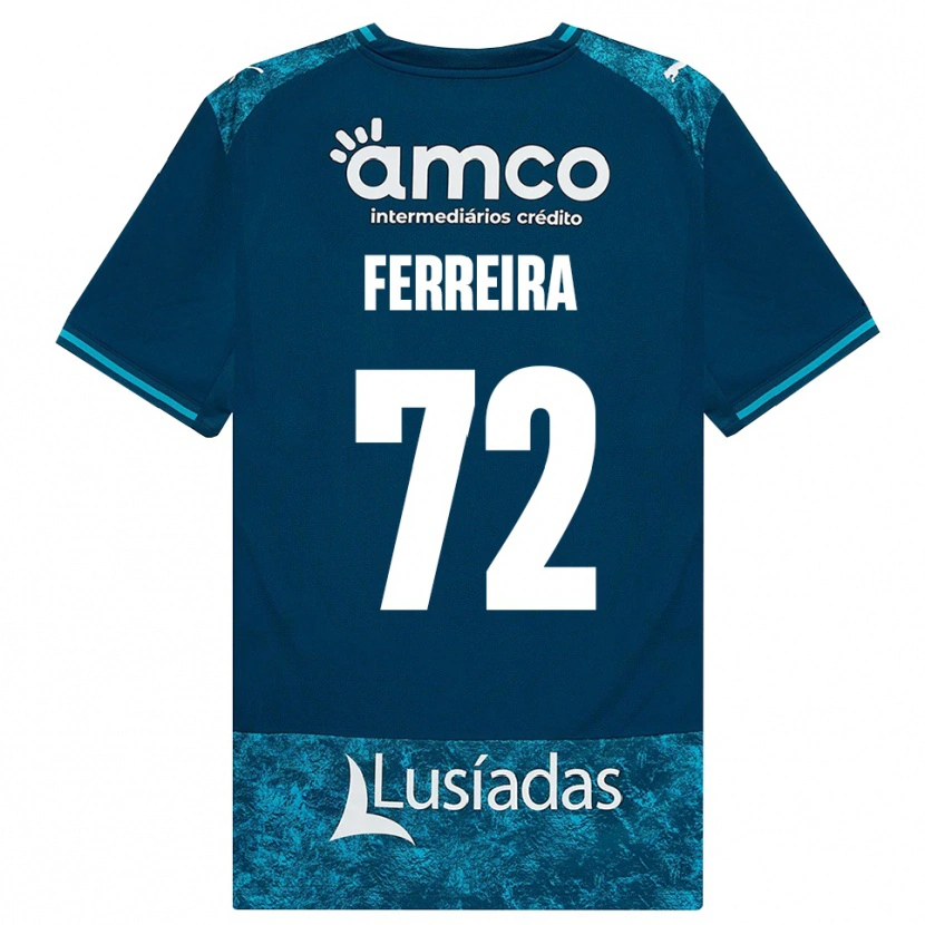 Danxen Mulher Camisola André Ferreira #72 Darkslategray Mediumturquoise Alternativa 2026/27 Camisa