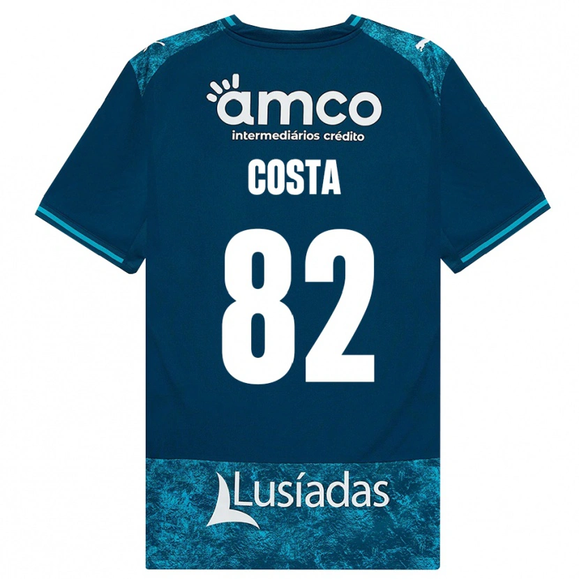 Danxen Mulher Camisola Gui Costa #82 Darkslategray Mediumturquoise Alternativa 2026/27 Camisa