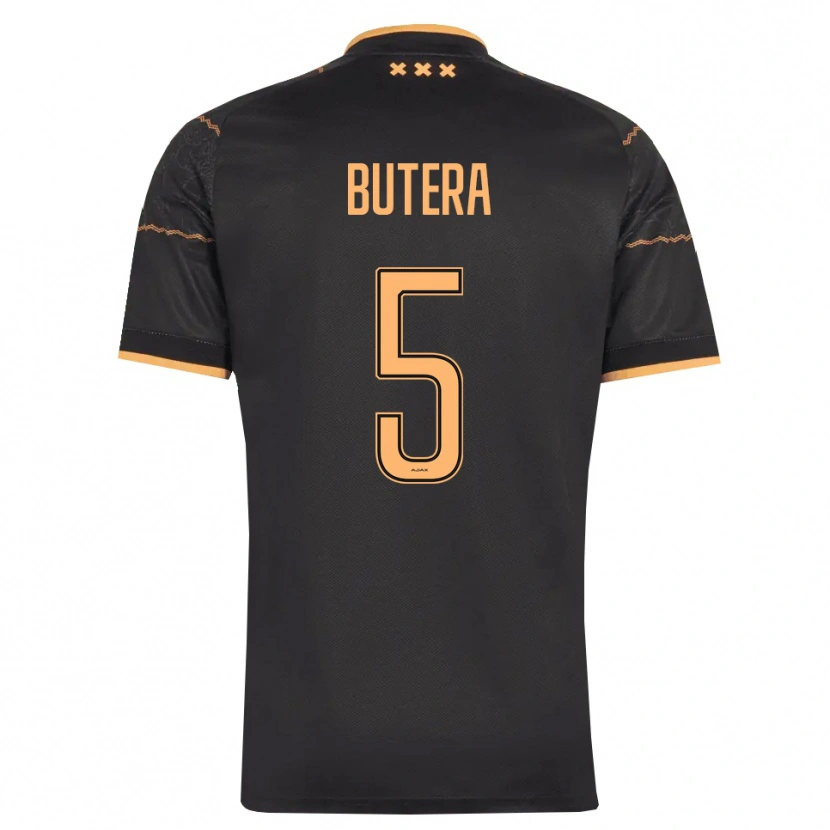 Danxen Mulher Camisola Ethan Butera #5 Preto Laranja Alternativa 2026/27 Camisa