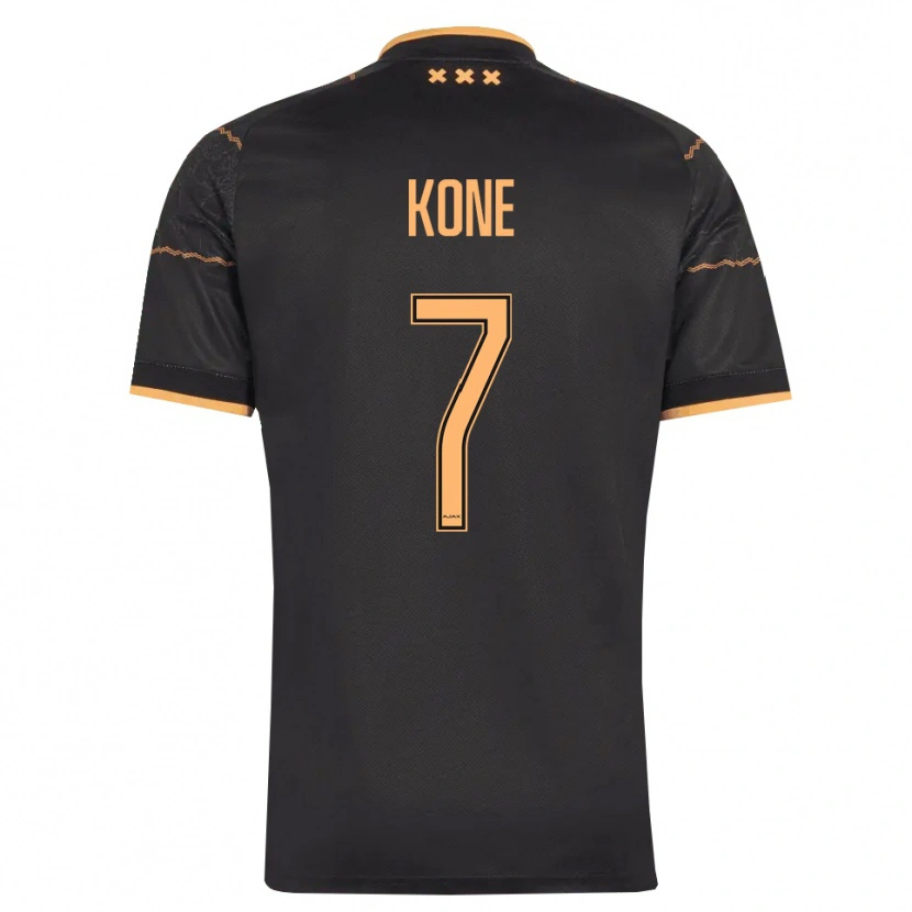 Danxen Mulher Camisola Samory Kone #7 Preto Laranja Alternativa 2026/27 Camisa