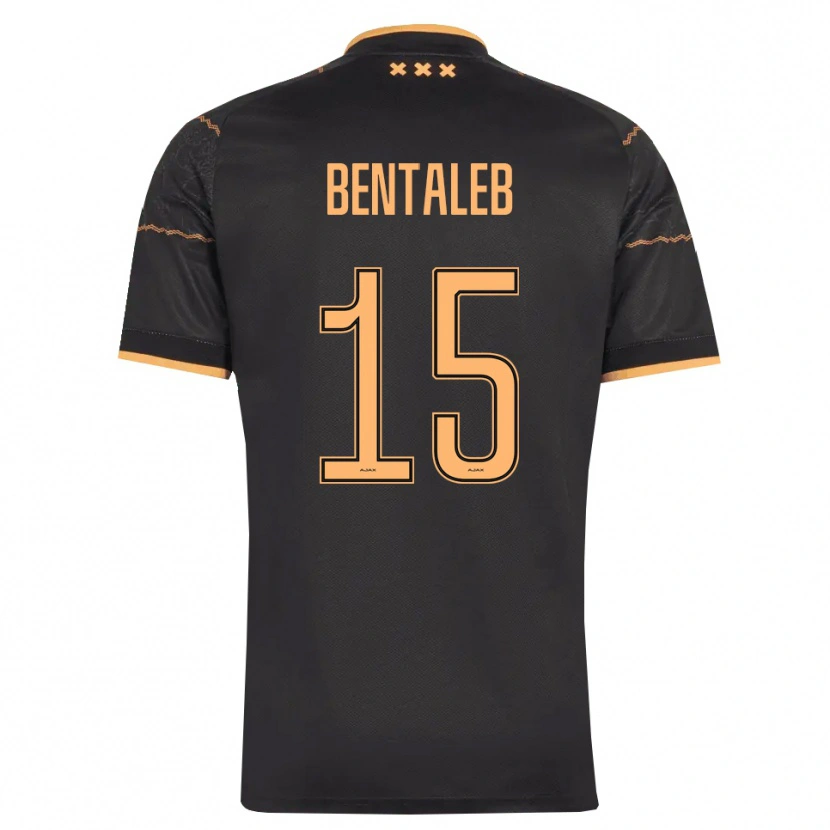 Danxen Mulher Camisola Marouane Bentaleb #15 Preto Laranja Alternativa 2026/27 Camisa