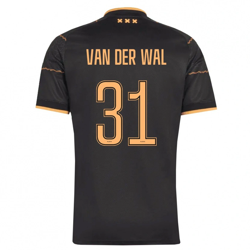 Danxen Mulher Camisola Dionne Van Der Wal #31 Preto Laranja Alternativa 2026/27 Camisa