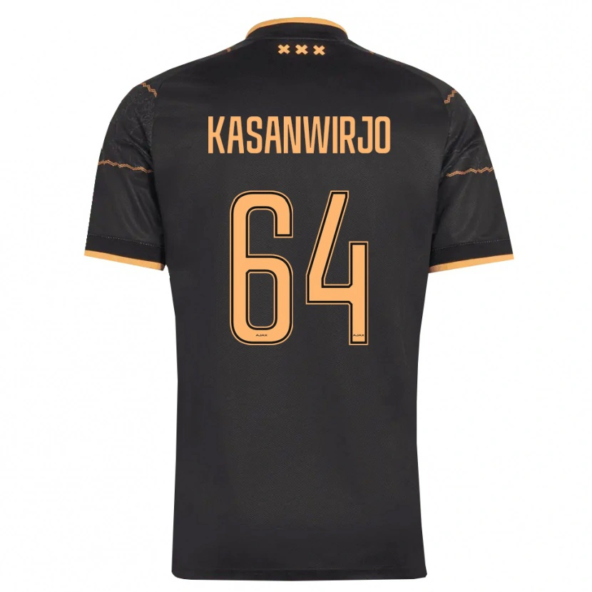 Danxen Mulher Camisola Kennynho Kasanwirjo #64 Preto Laranja Alternativa 2026/27 Camisa