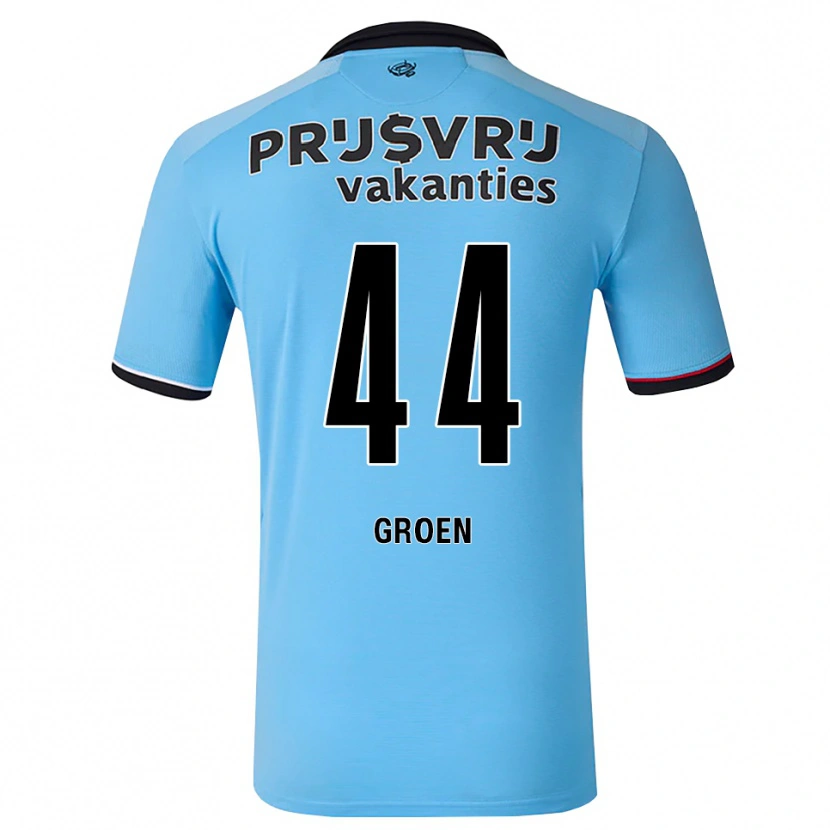 Danxen Mulher Camisola Nesto Groen #44 Deepskyblue Preto Vermelho Alternativa 2026/27 Camisa
