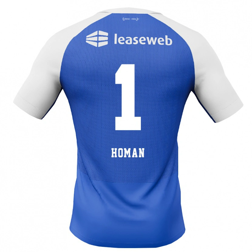 Danxen Mulher Camisola Nick Homan #1 Dodgerblue Vermelho Branco Alternativa 2026/27 Camisa