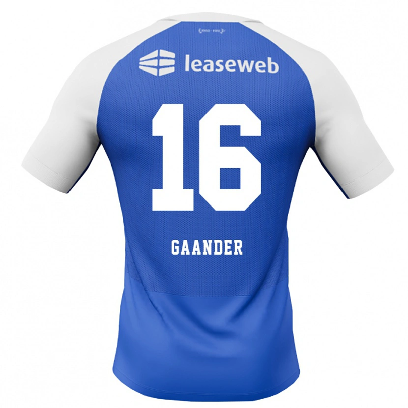 Danxen Mulher Camisola Christian Gaander #16 Dodgerblue Vermelho Branco Alternativa 2026/27 Camisa