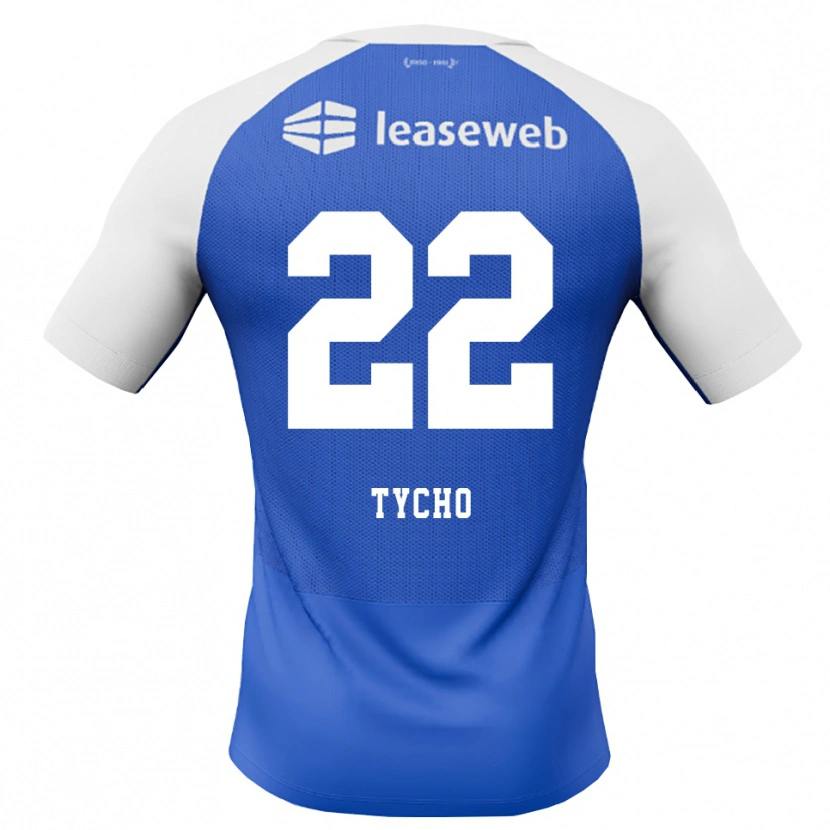Danxen Mulher Camisola Tycho De Wit #22 Dodgerblue Vermelho Branco Alternativa 2026/27 Camisa