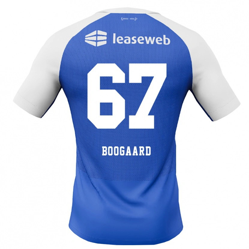 Danxen Mulher Camisola Kasper Boogaard #67 Dodgerblue Vermelho Branco Alternativa 2026/27 Camisa