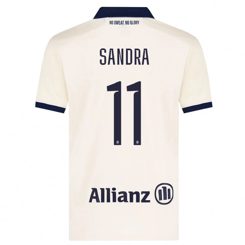 Danxen Mulher Camisola Cisse Sandra #11 Beige Preto Alternativa 2026/27 Camisa