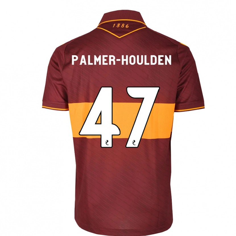 Danxen Mulher Camisola Seb Palmer-Houlden #47 Laranja Marrom Alternativa 2026/27 Camisa