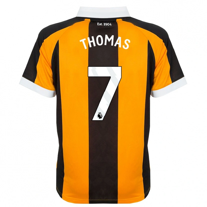 Danxen Mulher Camisola Sorba Thomas #7 Laranja Preto Branco Principal 2026/27 Camisa