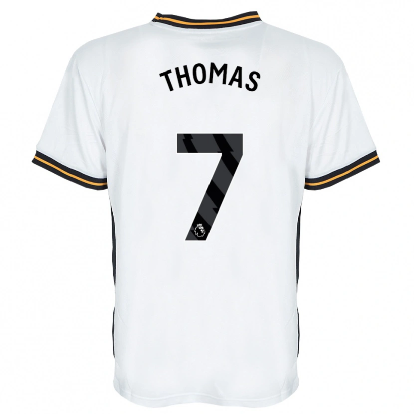 Danxen Mulher Camisola Sorba Thomas #7 Branco Laranja Preto Alternativa 2026/27 Camisa