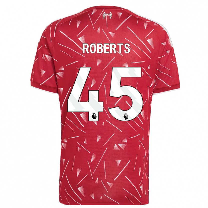 Danxen Criança Camisola Iwan Roberts #45 Branco Vermelho Principal 2026/27 Camisa