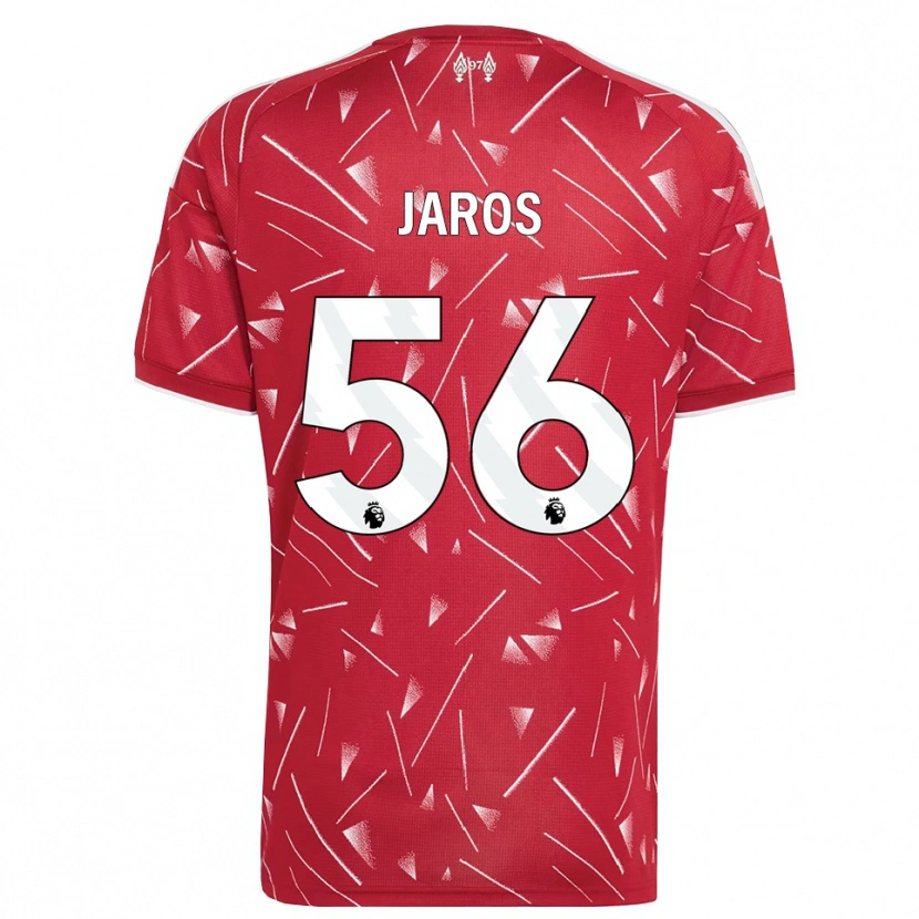 Danxen Criança Camisola Vitezslav Jaros #56 Branco Vermelho Principal 2026/27 Camisa