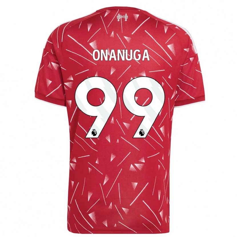 Danxen Criança Camisola Fola Onanuga #99 Branco Vermelho Principal 2026/27 Camisa