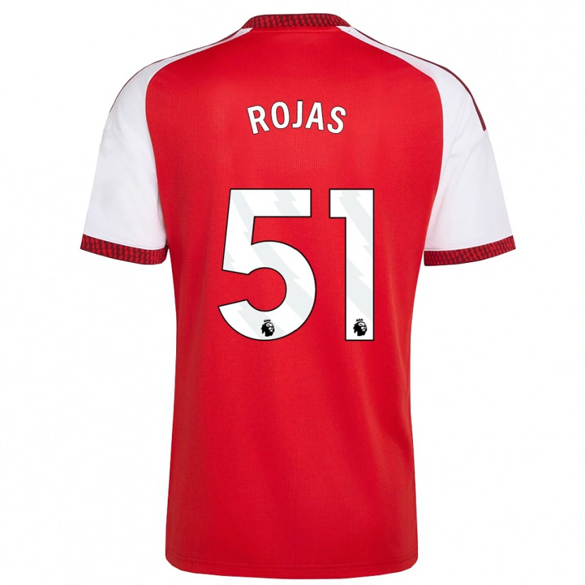 Danxen Criança Camisola Alexei Rojas #51 Vermelho Branco Preto Principal 2026/27 Camisa