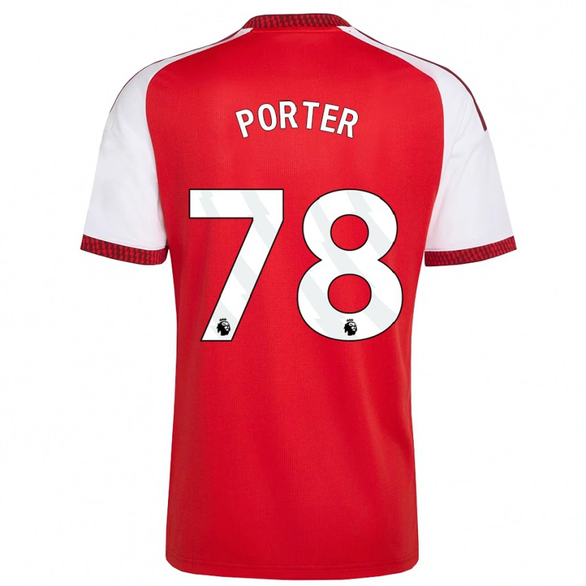 Danxen Criança Camisola Jack Porter #78 Vermelho Branco Preto Principal 2026/27 Camisa