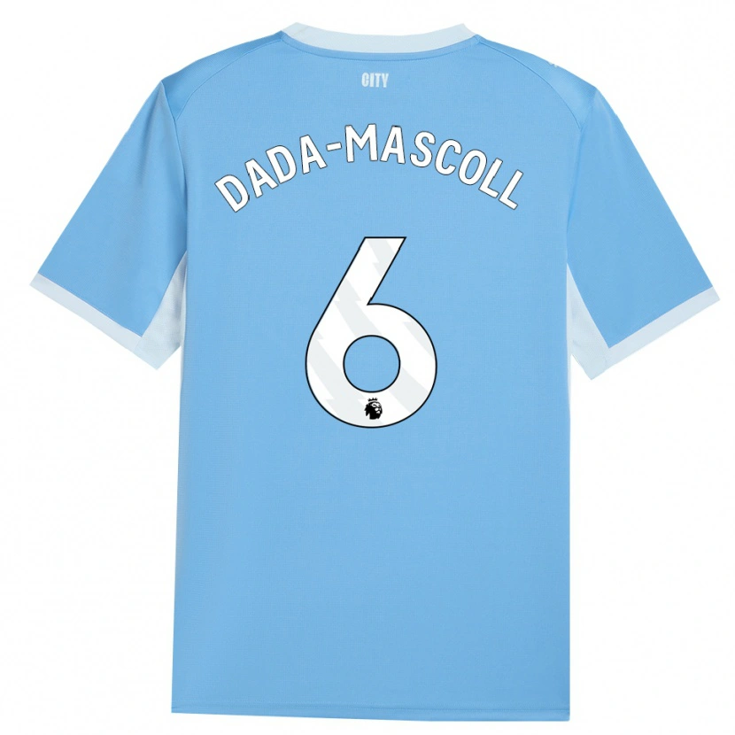 Danxen Criança Camisola Isaiah Dada-Mascoll #6 Lightskyblue Branco Principal 2026/27 Camisa